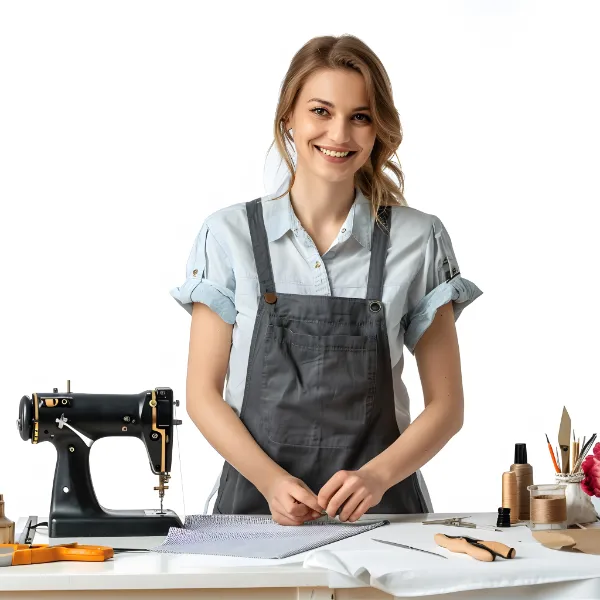 costurera-en-el-lugar-de-trabajo-sonriendo-sastre-de-pie-en-el-escritorio-cortando-tela-con-tijeras-cosidas asesoramiento experto